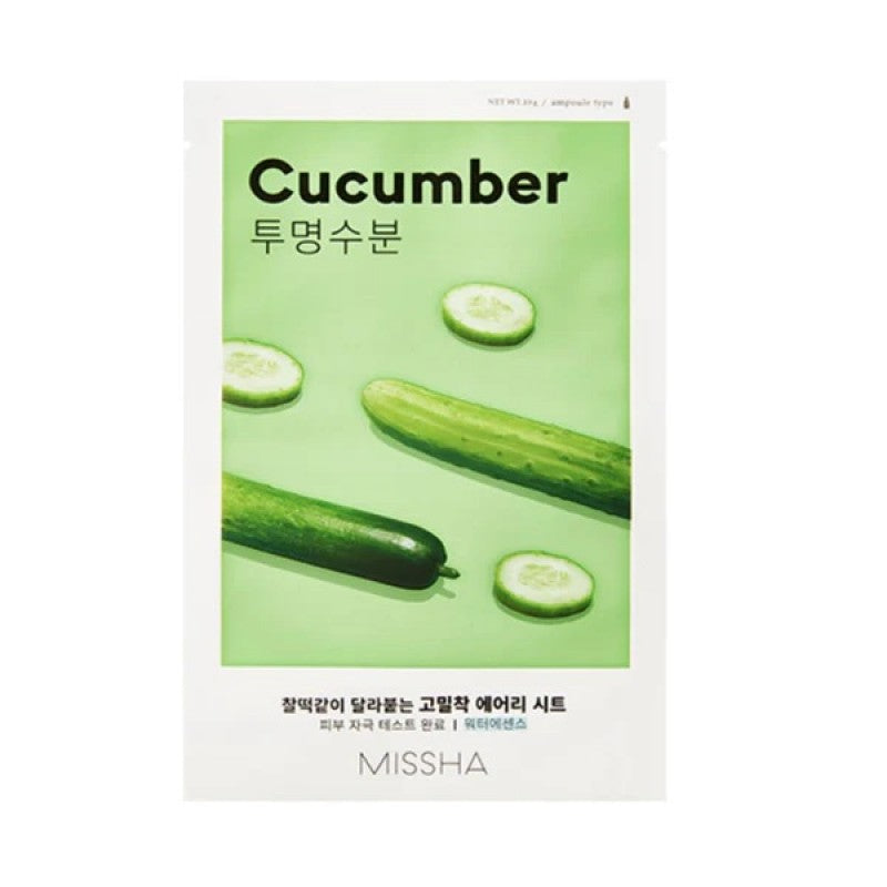 MISSHA Airy Fit Cucumber Sheet Mask