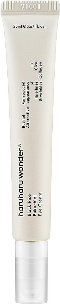 Haruharu Wonder Black Rice Bakuchiol Eye Cream Anti-Wrinkle Eye Cream with Bakuchiol 20ml