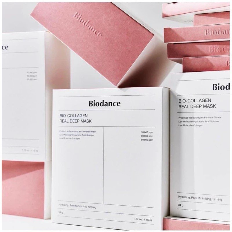 BIODANCE BIO COLLAGEN REAL DEEP MASK 4 Pcs (κουτί 4 Τμχ)