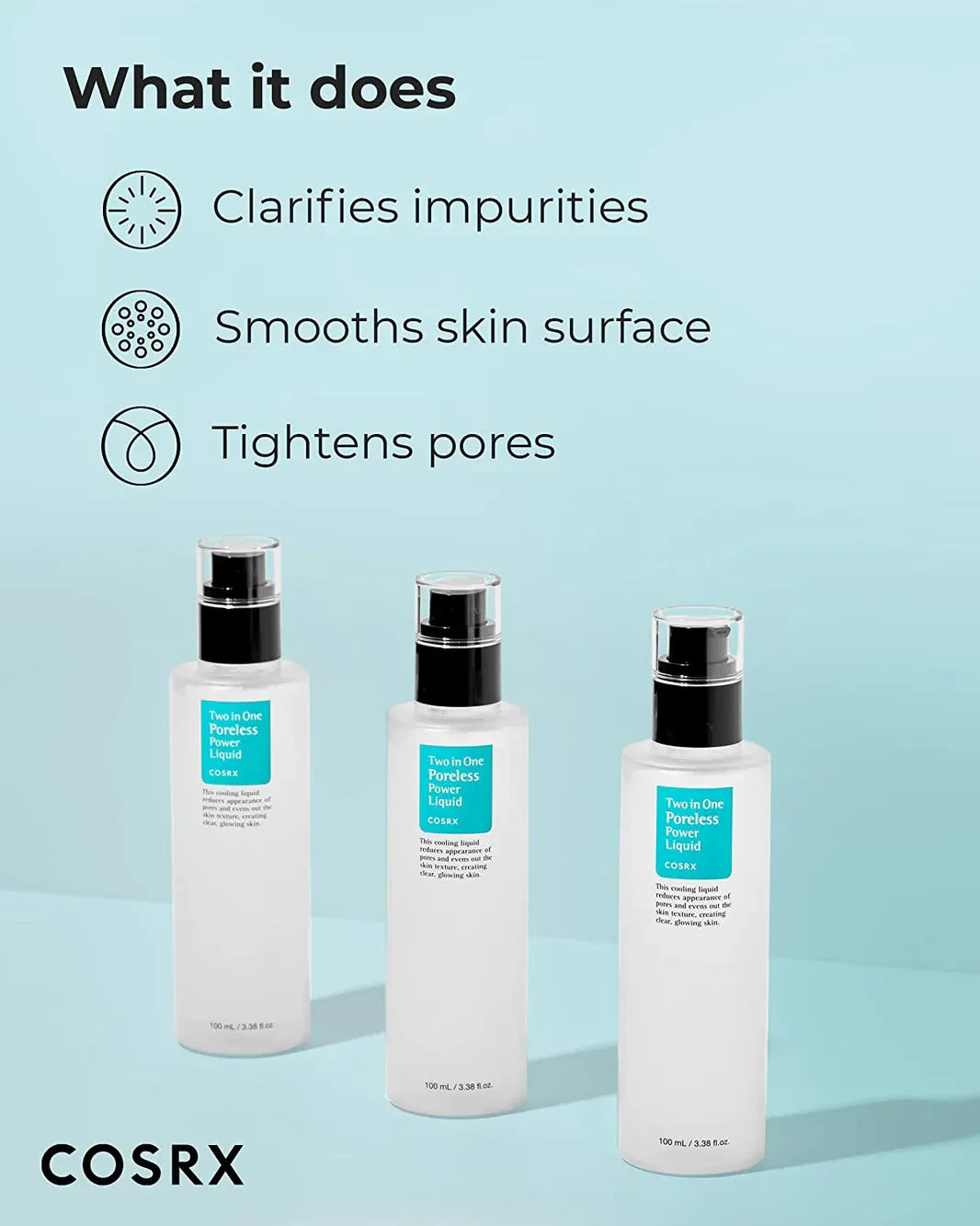 COSRX - Two in One Poreless Power Liquid 100ml