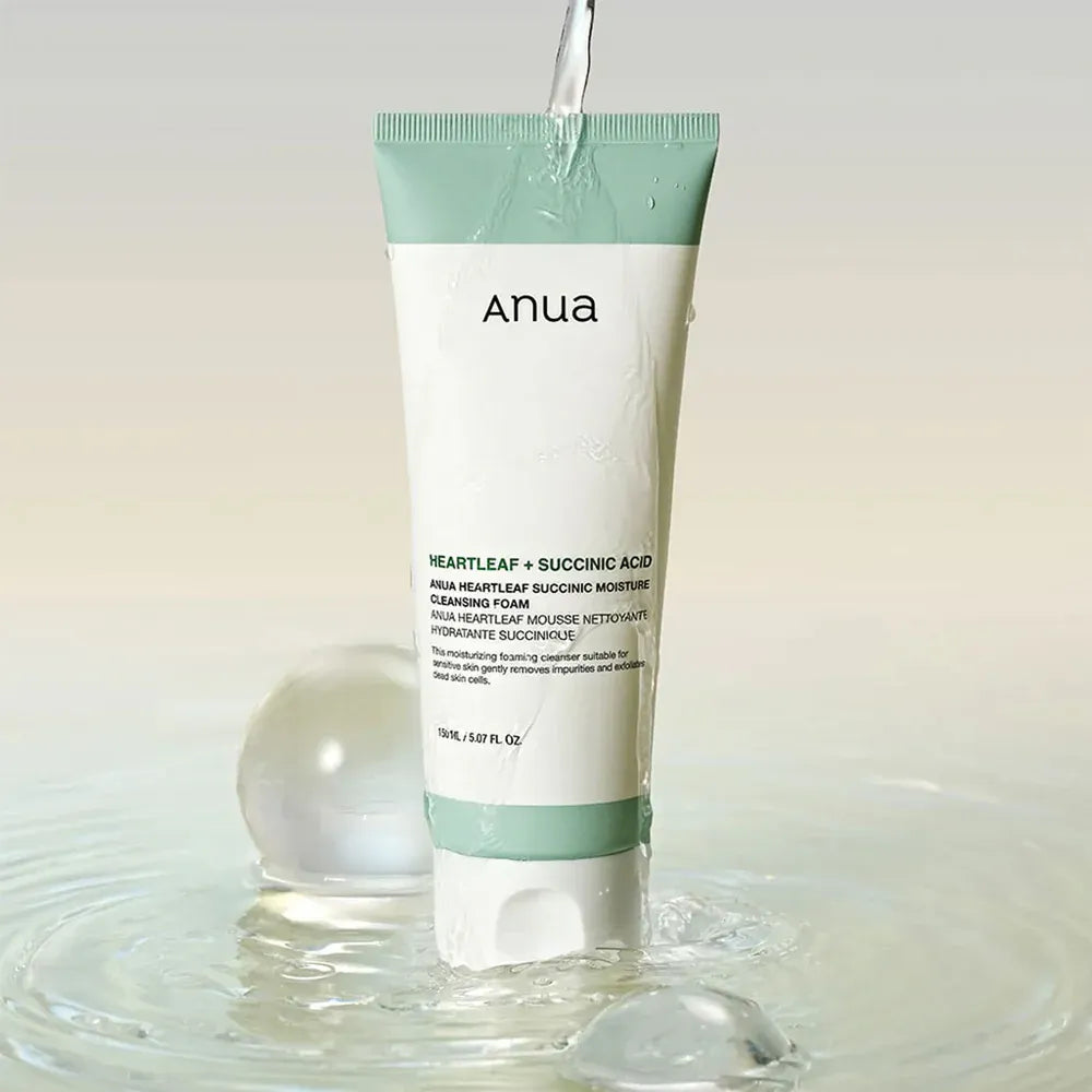 Anua Heartleaf Succunic Moisture Cleansing Foam