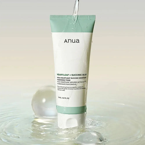 Anua Heartleaf Succunic Moisture Cleansing Foam
