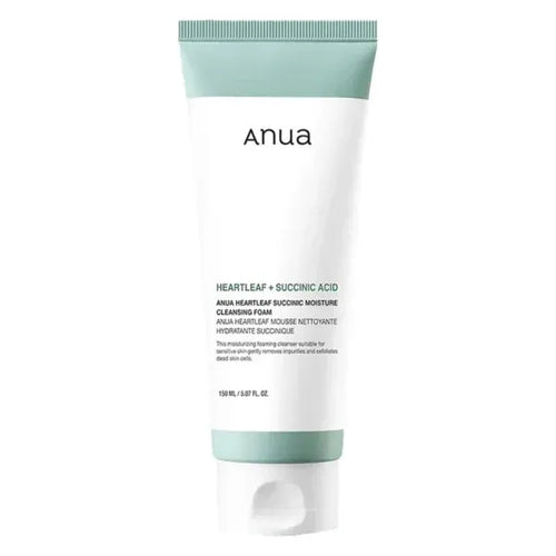 Anua Heartleaf Succunic Moisture Cleansing Foam