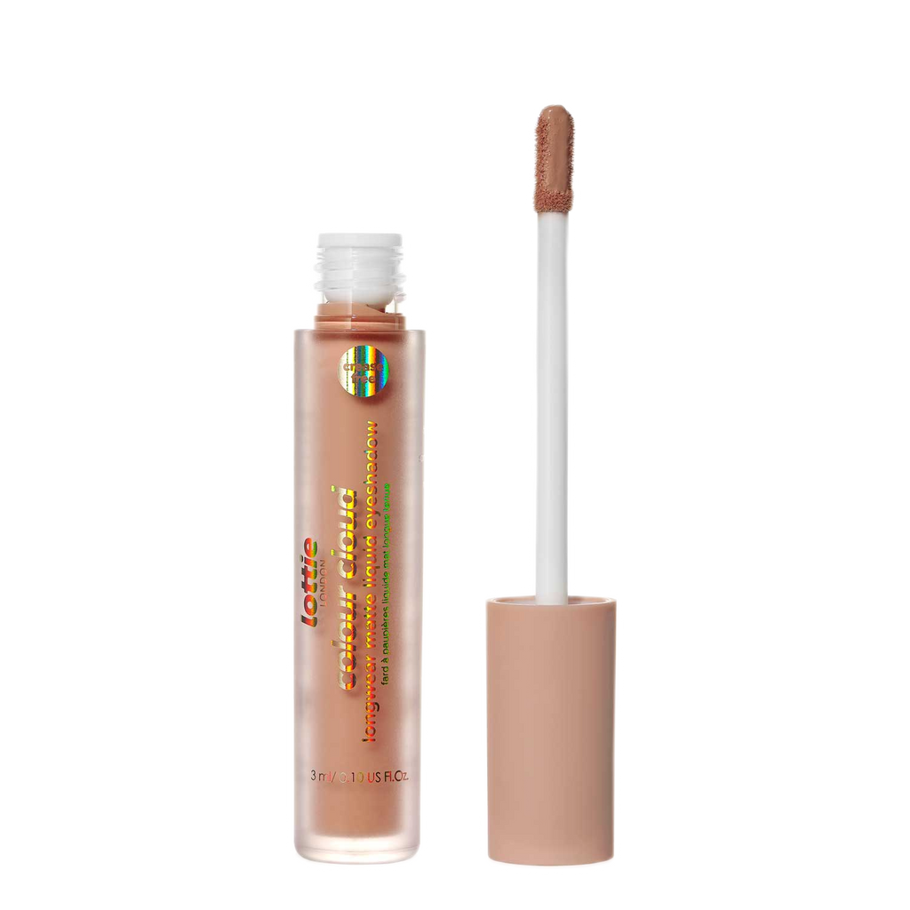 Lottie London Longwear Matte Liquid Eyeshadow color cloud- peach out