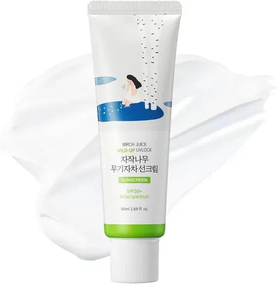 ROUND LAB - Birch Juice Mild Up Sunscreen SPF50+ 50ml