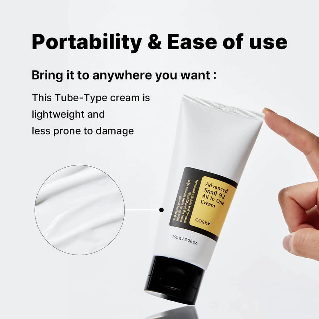 COSRX Advanced Snail 92 All in one cream Tube 100 ml