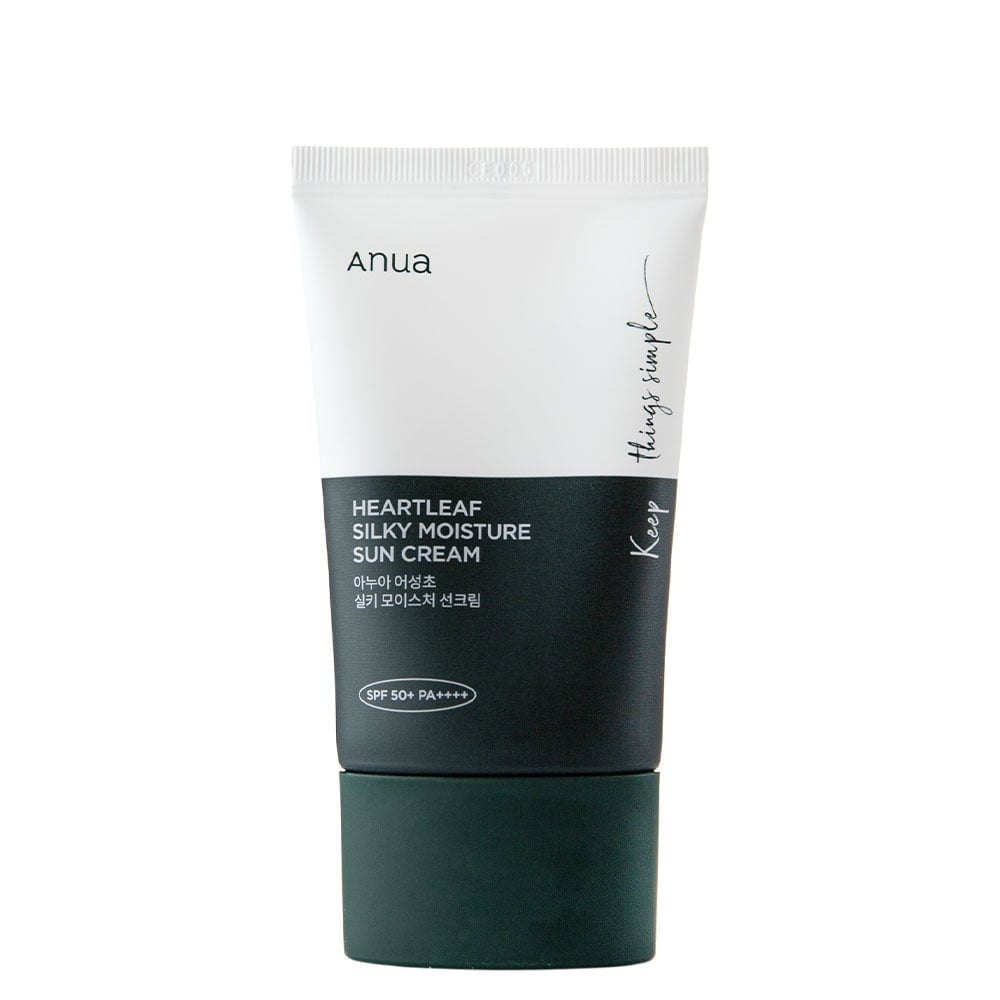 ANUA - Heartleaf Silky Moisture Sun Cream SPF50+ PA++++ 50ml