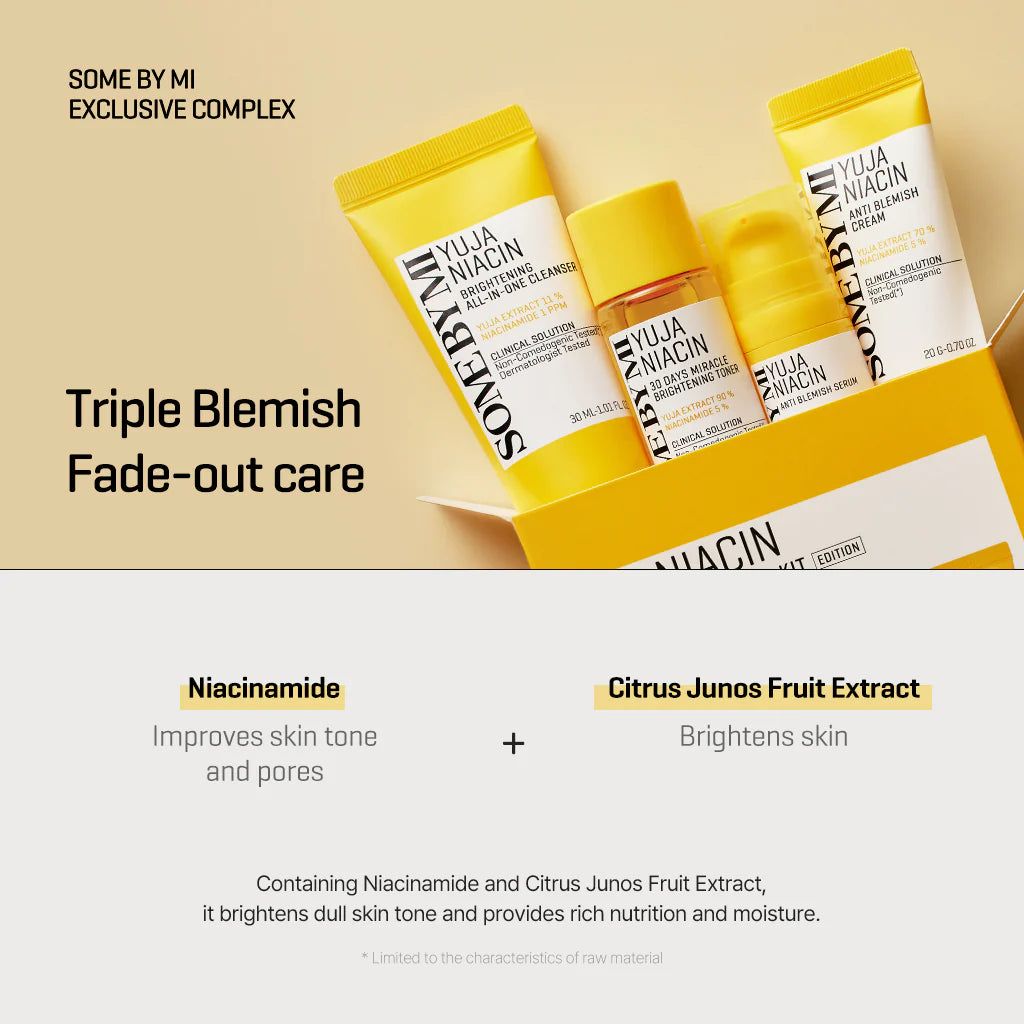 SOME BY MI - Yuja Niacin Anti Blemish Starter Kit