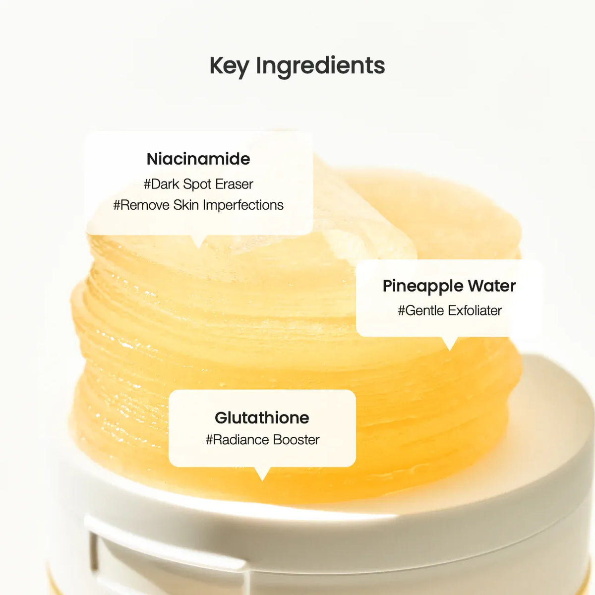 BIODANCE - Vita Niacinamide Gel Toner Pads 60 PCS