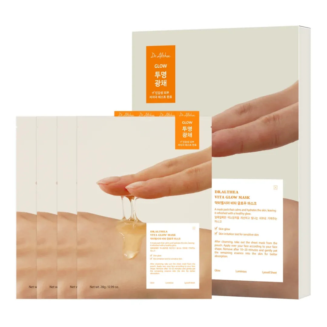 Dr. Althea Vita Glow Mask (28g*4EA)