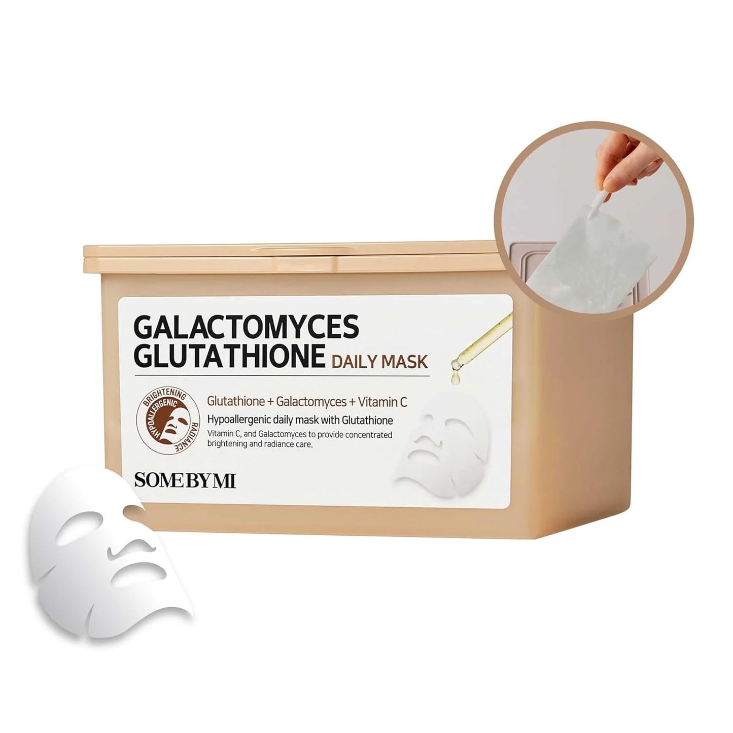 SOMEBYMI - Galactomyces Glutathione Daily Mask Pack 30pcs