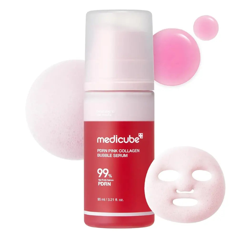 Medicube PDRN Pink Collagen Bubble Serum Κορεάτικος Ορός Προσώπου 95ml