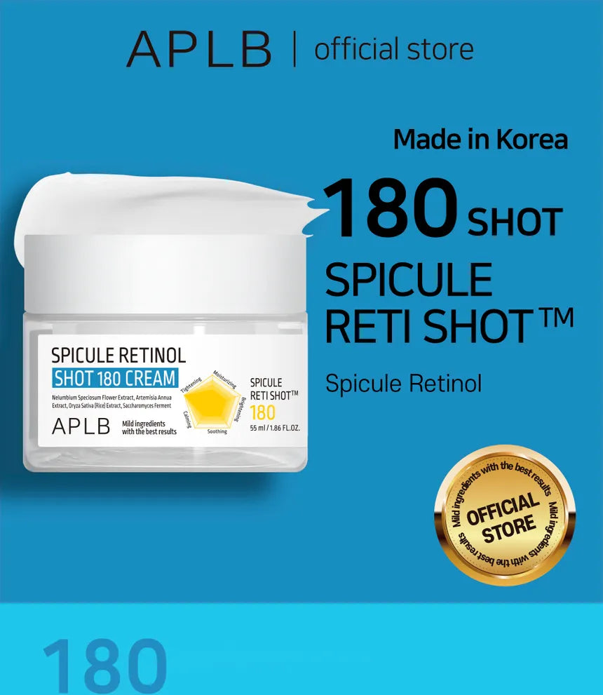 APLB Spicule Retinol Shot 180 Cream Κρέμα Προσώπου 55ml