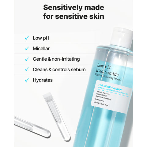 Cosrx Low pH Niacinamide Micellar Cleansing Water