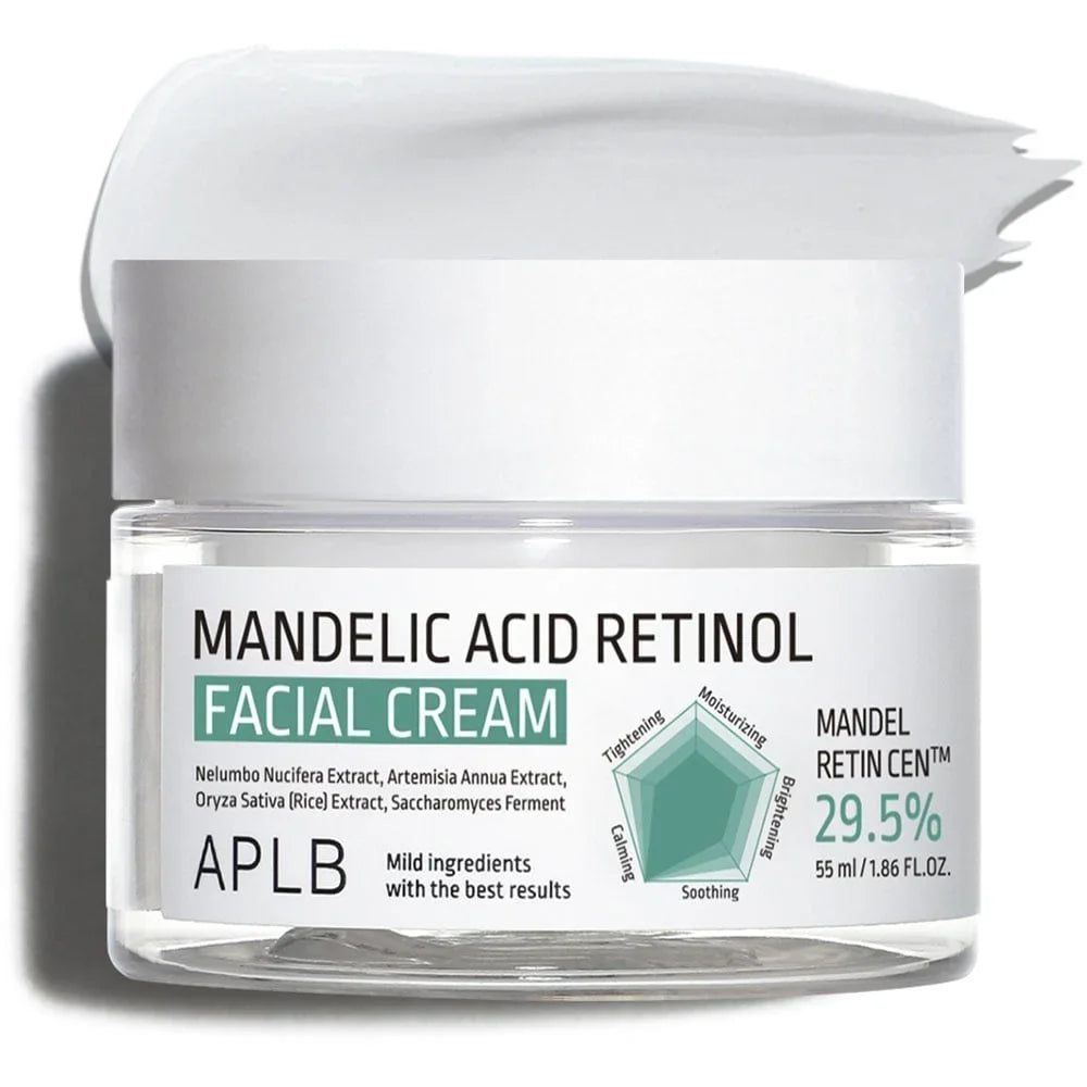 APLB Mandelic Acid Retinol Facial Cream Κρέμα Προσώπου για Ευαίσθητο Δέρμα 55ml