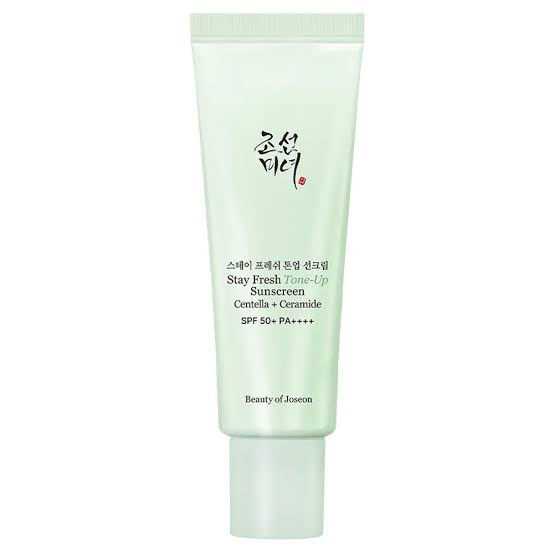 Beauty of Joseon – Stay Fresh Tone-up Sunscreen In Green SPF 50+ PA++++, 50ml